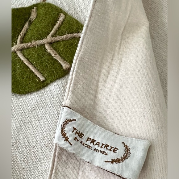 RACHEL ASHWELL The Prairie Table Runner Pumpkins Embroidered Birds Flowers - Picture 9 of 11